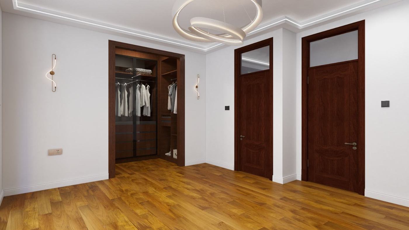Interior closet and bedroom joinery crafted by T&T